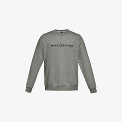SWEATSHIRT MLAR HERREN GRAU MELANGE