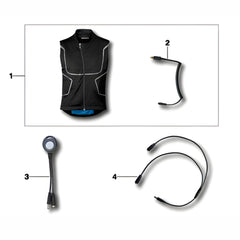 Y-CABLE, HEA, HEATED VEST HEATUP